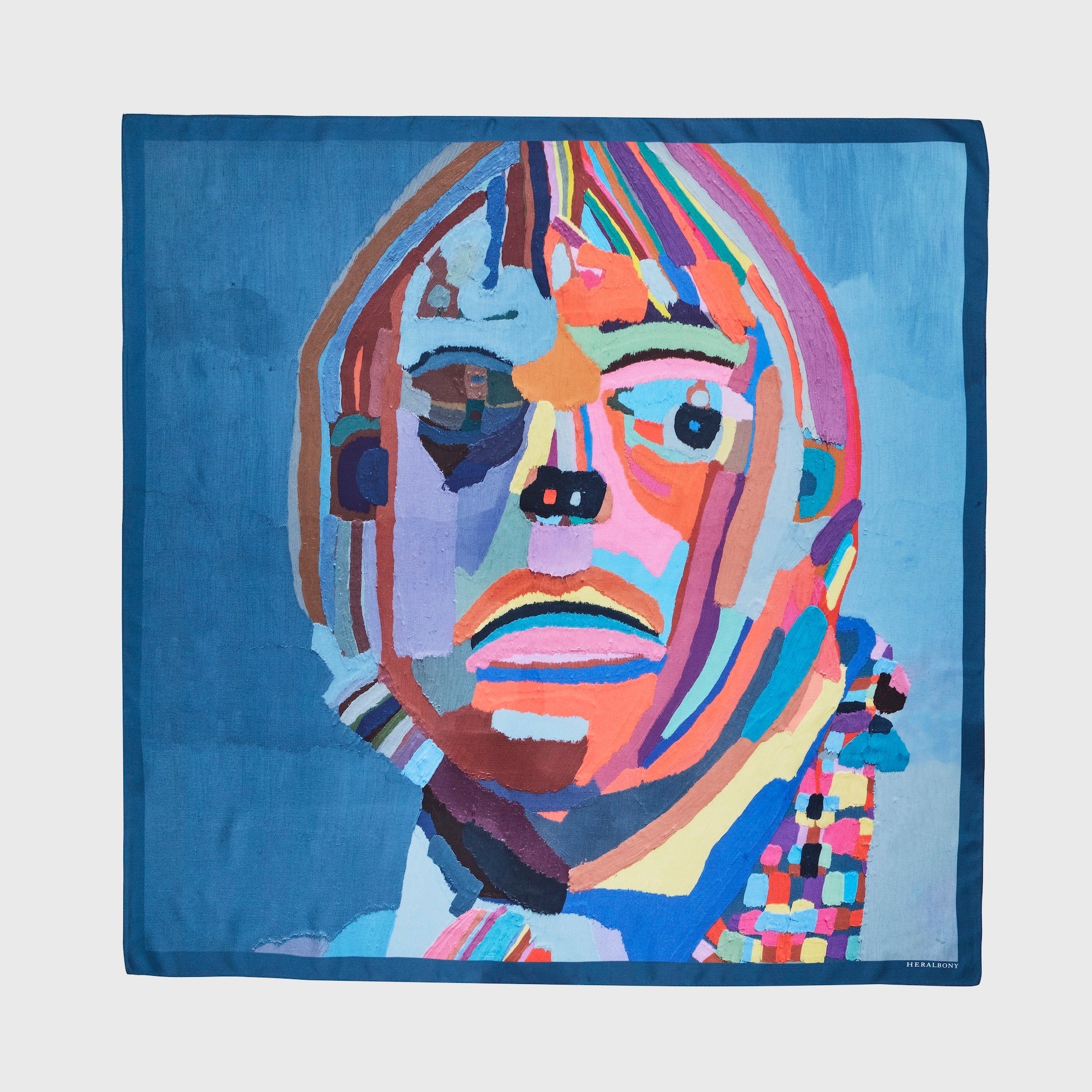 ¥シルクスカーフ「青春のバラード」Keisuke Mori