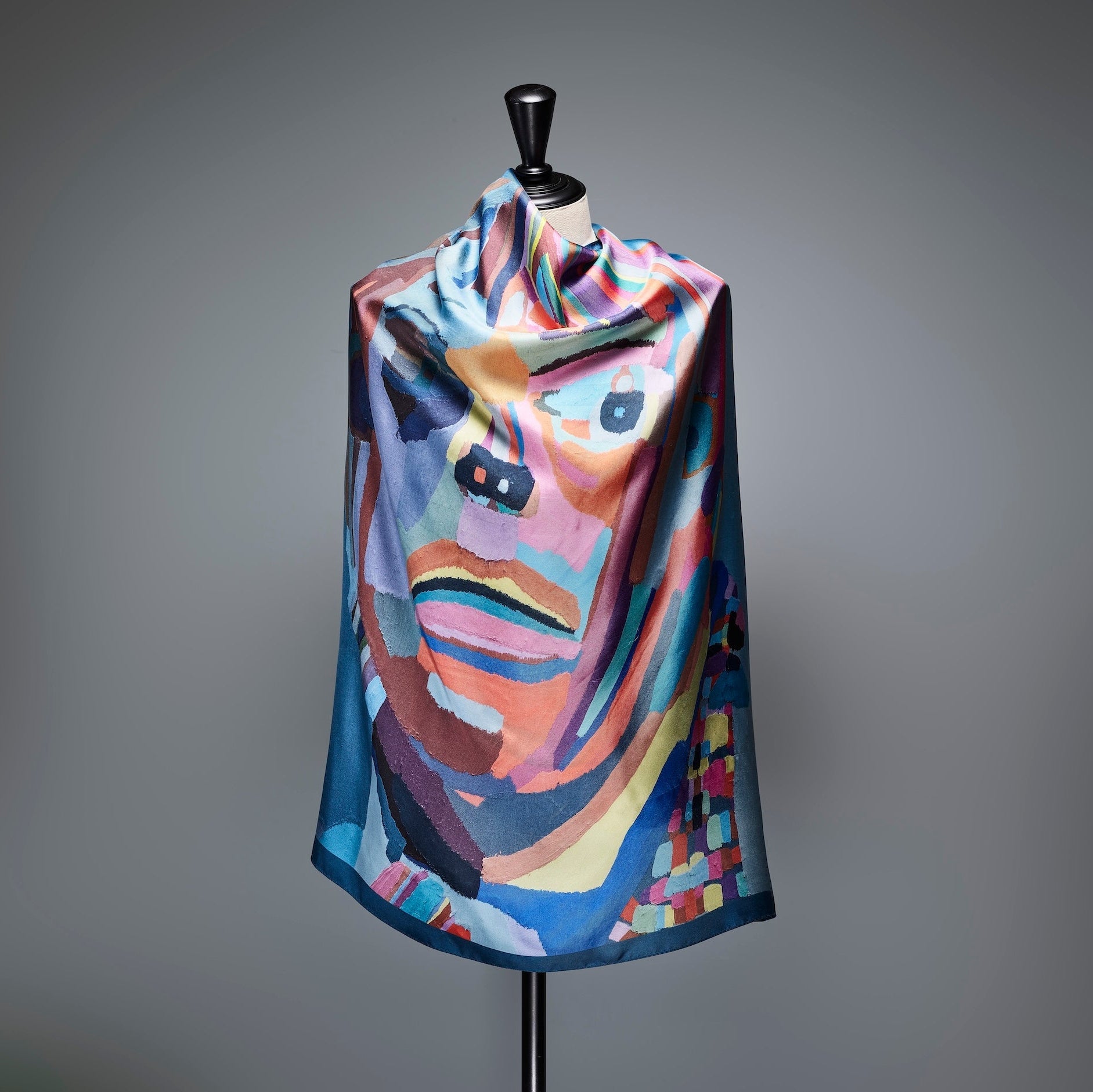 ヘラルボニー　シルクスカーフ　新品未使用 シルクスカーフ「untitled」 – HERALBONY