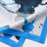 ¥シルクスカーフ「タイトル不明」Kahoru Sugimoto