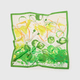 ¥シルクスカーフ「タイトル不明」Kahoru Sugimoto