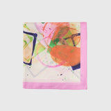 ¥シルクスカーフ「タイトル不明」Kahoru Sugimoto