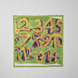 ¥【予約商品|3月下旬お届け】シルクスカーフ「タイトル不明」Ryo Nakao