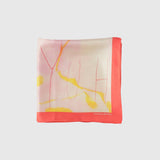 ¥シルクスカーフ「おしゃべりなバラ」Yuh Mitani