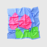 ¥シルクスカーフ「チューリップ」Masahiro Fukui