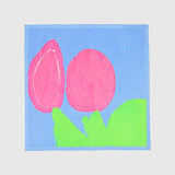 ¥シルクスカーフ「チューリップ」Masahiro Fukui