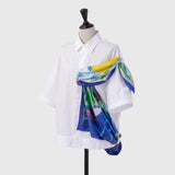 ¥シルクスカーフ「おばけ」Kohei Sato