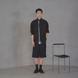 ¥デザインシャツ(フライフロント)「迷路」Yu Takada