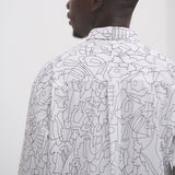 ¥デザインシャツ(ショルダー切替)「夏の魔物」Satoru Kobayashi