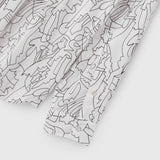 ¥デザインシャツ(ショルダー切替)「夏の魔物」Satoru Kobayashi