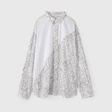 ¥デザインシャツ(ショルダー切替)「夏の魔物」Satoru Kobayashi