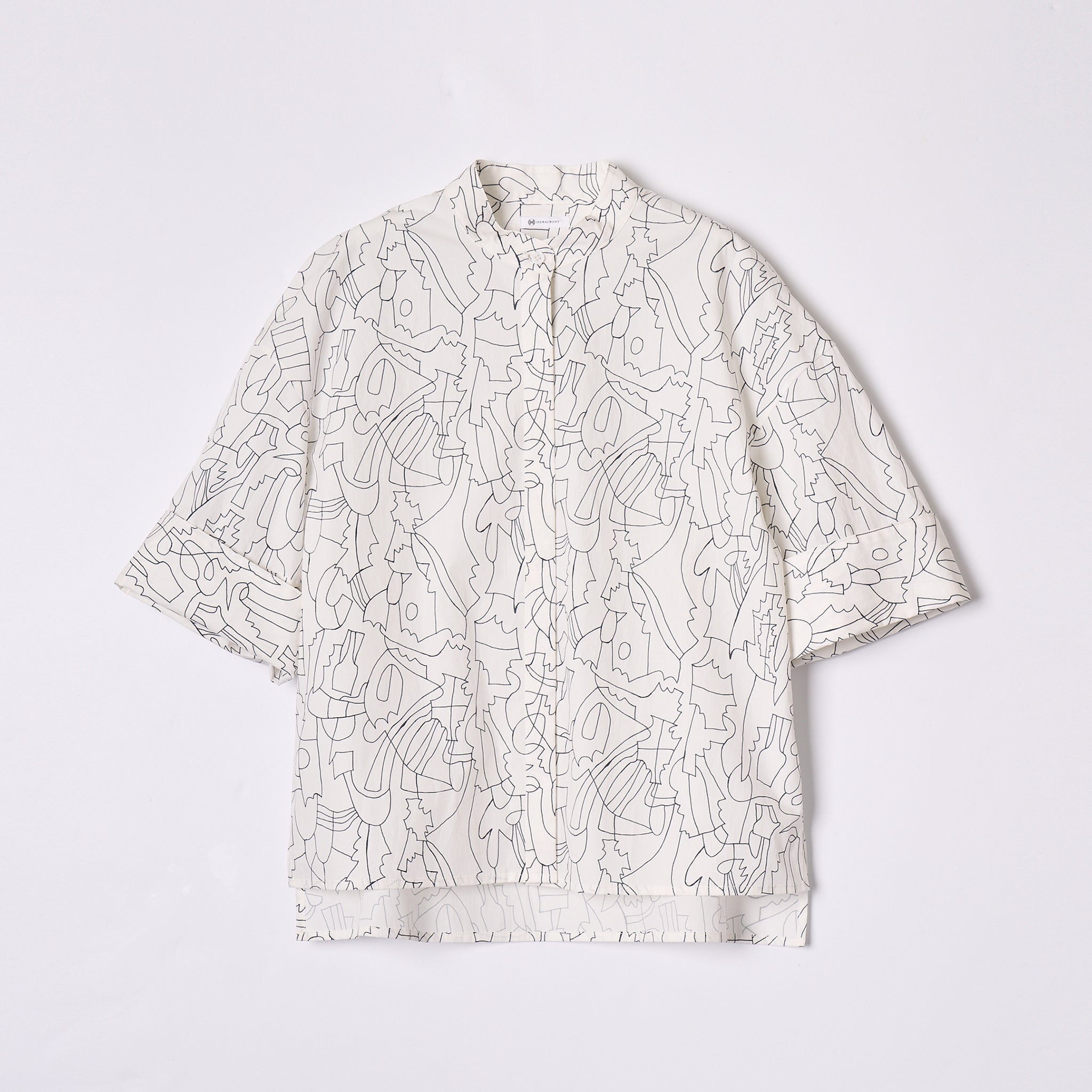 ノーカラーシャツ「夏の魔物」 – HERALBONY