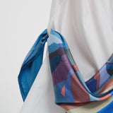 ¥スカーフループ付きベーシックシャツHERALBONY