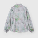 ¥サテンボウタイブラウス「サクラ」Hiroo Suzuki