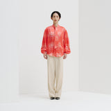 ¥サテンボウタイブラウス「無題」Yu Takada