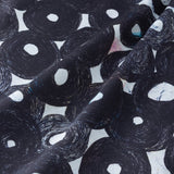 ¥サテンシャツブラウス「(無題)(丸)」Sanae Sasaki