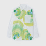 ¥レギュラーカラーシャツ「タイトル不明」Shigaku Mizukami