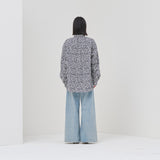 ¥ブロードレギュラーカラーシャツ「かえでのチョキチョキ」Kaede Wajima