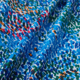 ¥ブロードレギュラーカラーシャツ「(無題)(青)」Midori Kudo