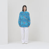 ¥ブロードバンドカラーシャツ「(無題)(青)」Midori Kudo