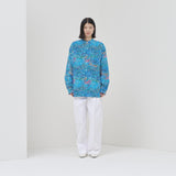 ¥ブロードバンドカラーシャツ「(無題)(青)」Midori Kudo