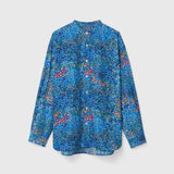 ¥ブロードバンドカラーシャツ「(無題)(青)」Midori Kudo