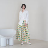 ¥フレアスカート「けしき」Yoshie Hashimoto