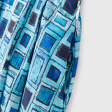 ¥フレアスカート「青い窓」Kaoru Iga