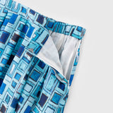 ¥フレアスカート「青い窓」Kaoru Iga