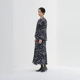 ¥サテンスカート「(無題)(丸)」Sanae Sasaki