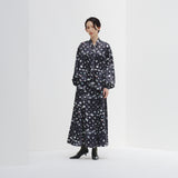 ¥サテンスカート「(無題)(丸)」Sanae Sasaki