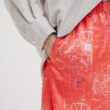 ¥サテンスカート「無題」Yu Takada