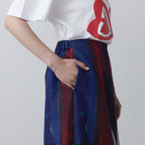 ¥メッシュレイヤードスカート「無題」Birte Seidensticker