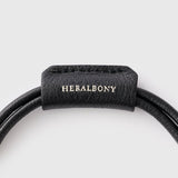 ¥レザーストラップ ブラックHERALBONY