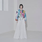 ¥サテンボウタイブラウス「How are you guys?」Kayano Tanida