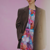 ¥クルーネックワンピース「I like music. I like dancing.」Kayano Tanida