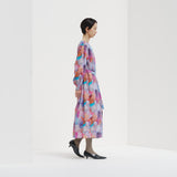 ¥クルーネックワンピース「I like music. I like dancing.」Kayano Tanida