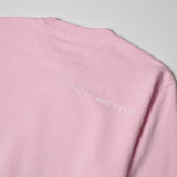 ¥レギュラーフィットクループルオーバー「I LOVE YOU MOM」Taisuke Kinugasa