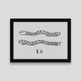 ¥「へびたち」原画作品Kalevi Helvetti