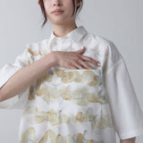 ¥イージーケアアートパネル半袖シャツ「kin-mm2024」marina