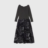¥Knit & Balloon Skirt One-Piece「楽譜 spiritoso」Koji Nishioka
