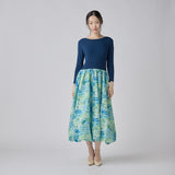 ¥Knit & Balloon Skirt One-Piece「ノースウエスト航空」Shigetaka Wada