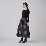 ¥Knit & Balloon Skirt One-Piece「marina-moji003」marina