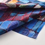 ¥ギフトセット ハンカチーフ『青の情景』&タオルハンカチ KuromaruHERALBONY