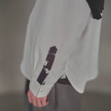 ¥デザインシャツ(フライフロント)KuromaruSanae Sasaki