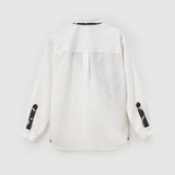 ¥デザインシャツ(フライフロント)KuromaruSanae Sasaki