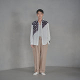 ¥デザインシャツ(ショルダー切替)KuromaruSanae Sasaki