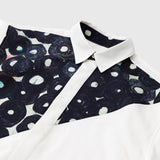 ¥デザインシャツ(ショルダー切替)KuromaruSanae Sasaki