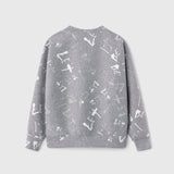 ¥クルーネックプルオーバー「無題(let it be)」Sayaka Sanpei