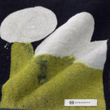 ¥ギフトセット サブバッグ(M)『(無題)(青)』 &タオルハンカチ『レースフラワー』HERALBONY