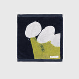 ¥ギフトセット サブバッグ(M)『(無題)(青)』 &タオルハンカチ『レースフラワー』HERALBONY